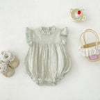 Sage Blossom Romper