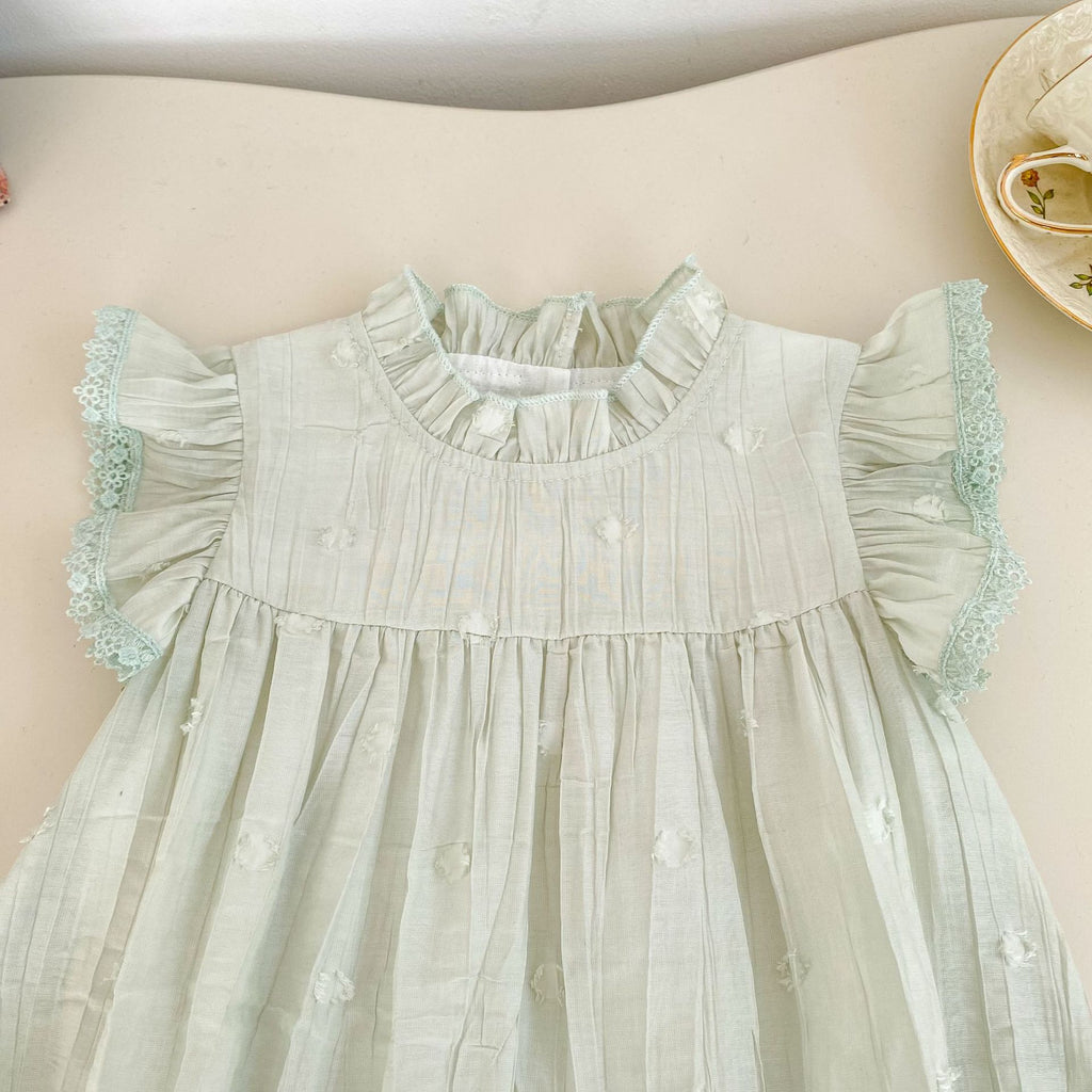 Sage Blossom Romper