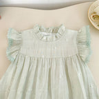 Sage Blossom Romper