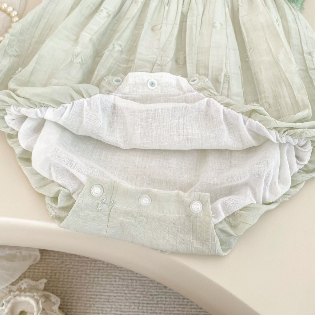Sage Blossom Romper