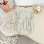 Sage Blossom Romper