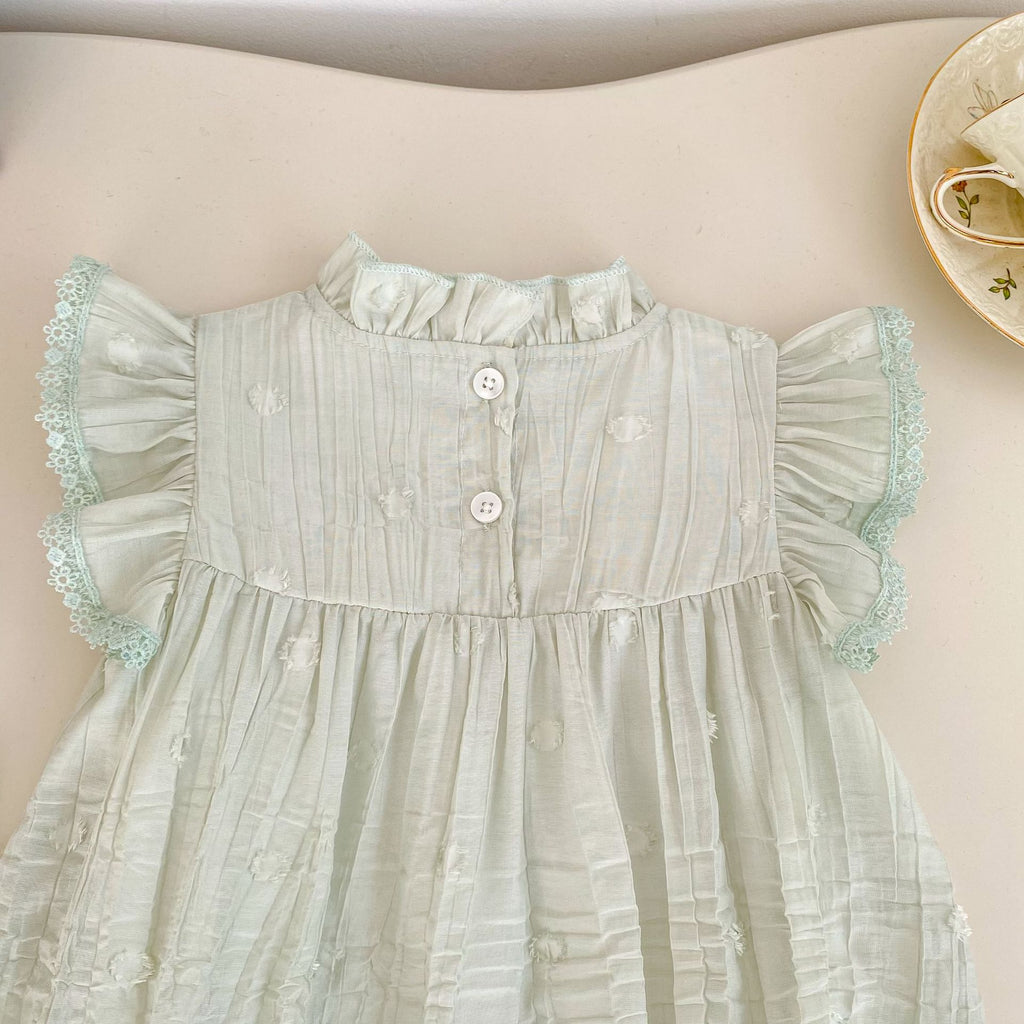 Sage Blossom Romper