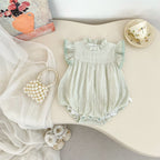 Sage Blossom Romper