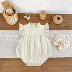 Sage Blossom Romper