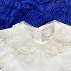 Vintage Lace Bloom Romper Set