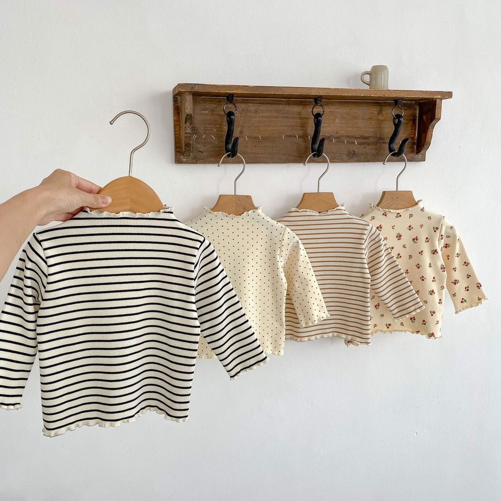 Vintage Blossom Rib Top