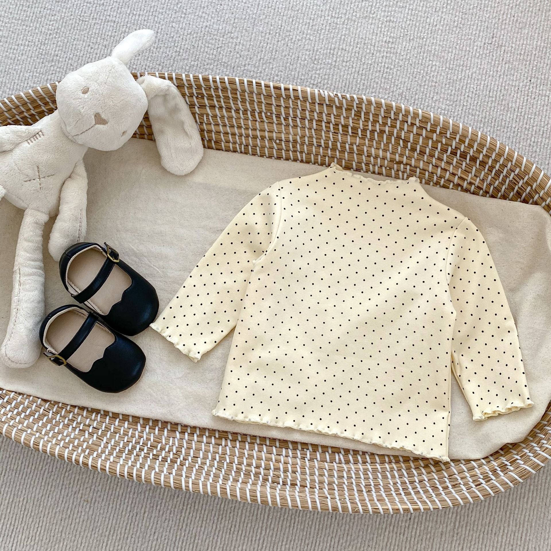 Vintage Blossom Rib Top