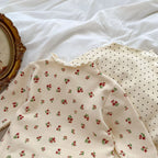 Vintage Blossom Rib Top