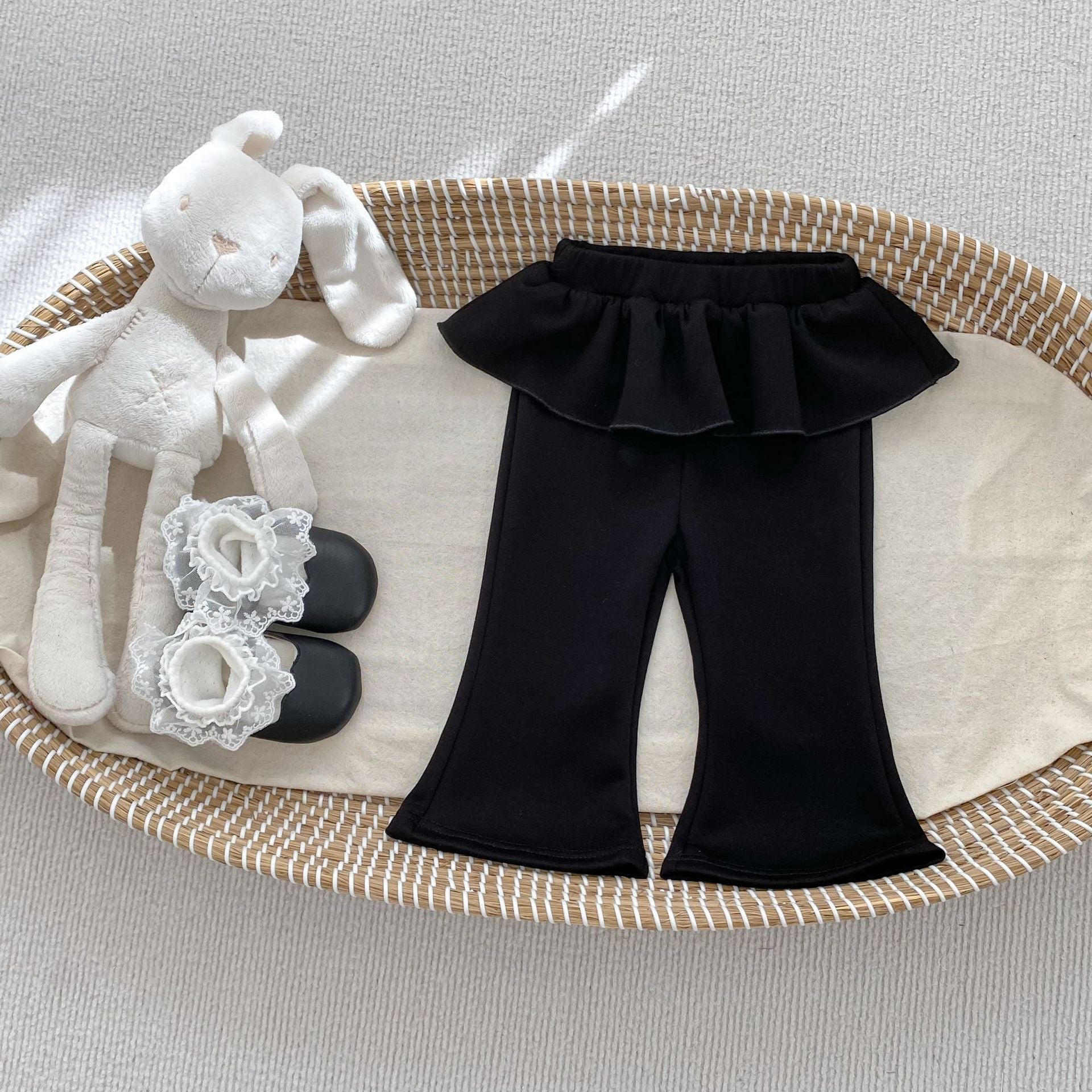 Ruffle Flare Leggings