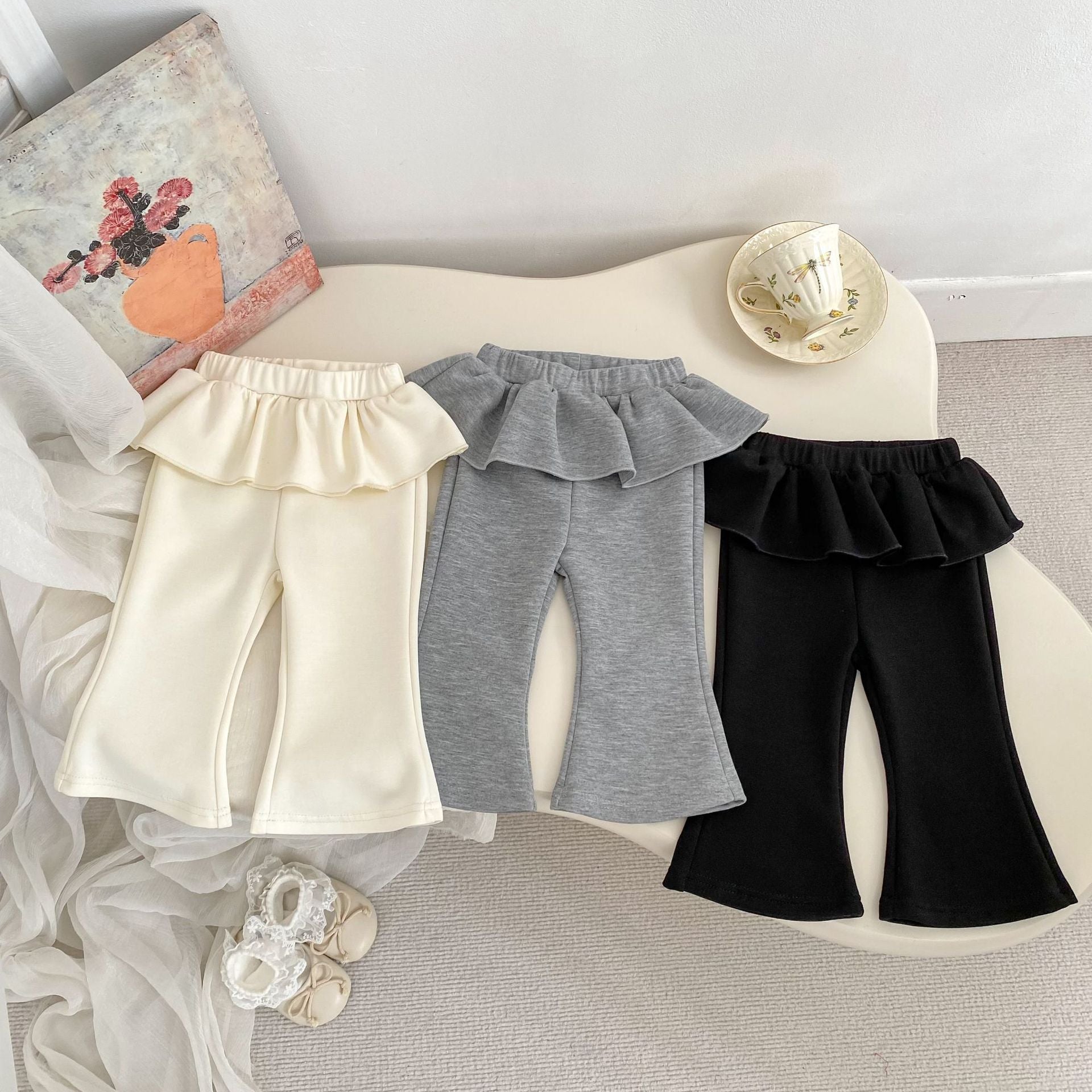 Ruffle Flare Leggings
