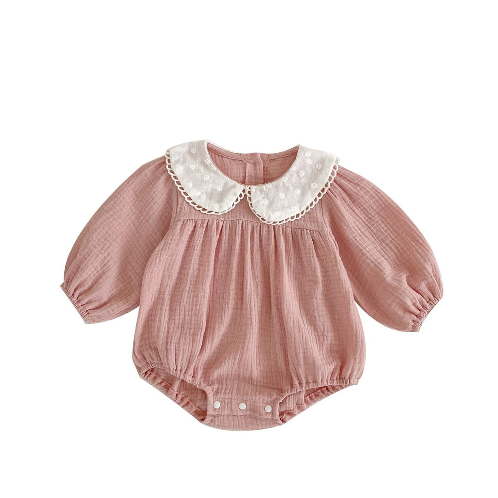 Luna Lace Collar Romper