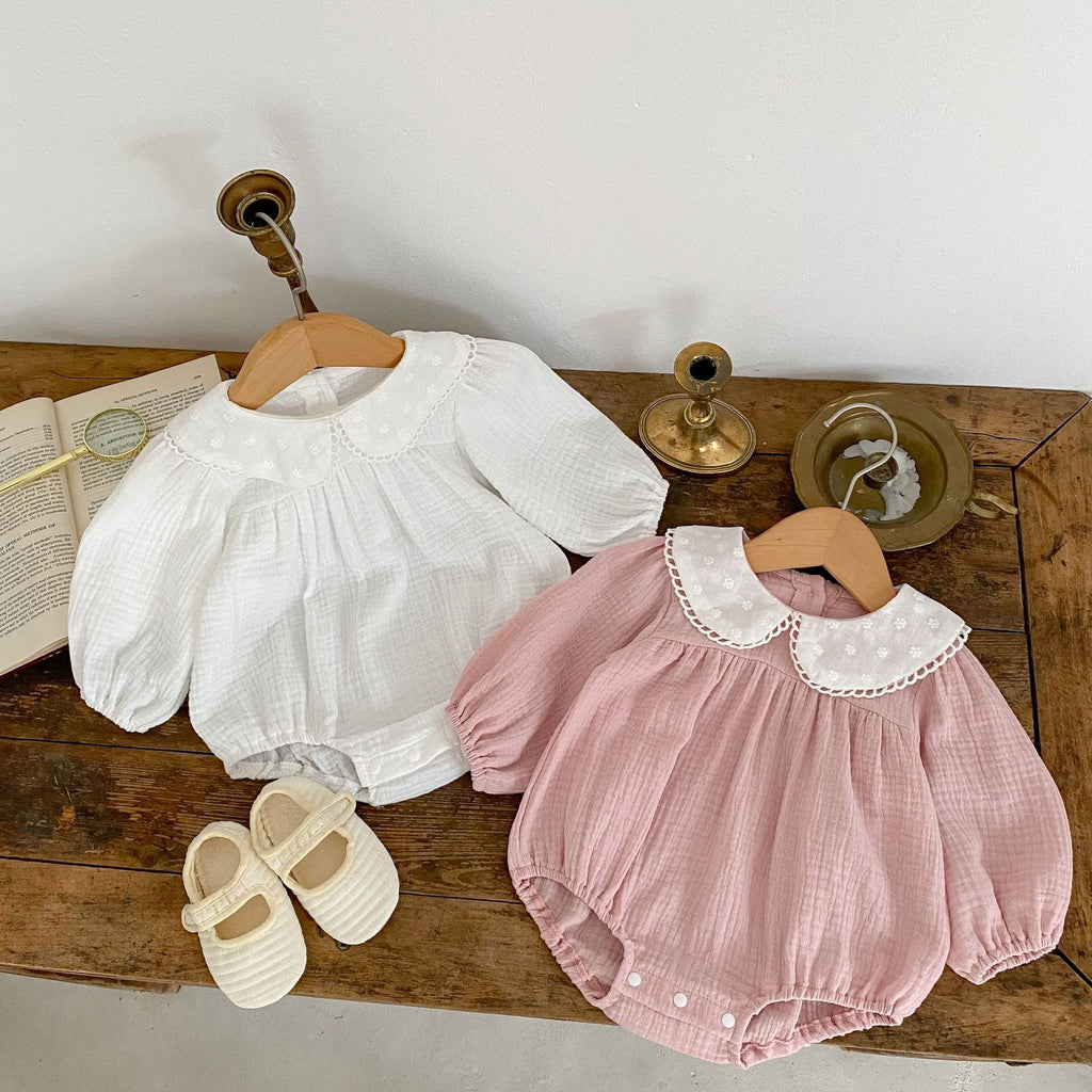Luna Lace Collar Romper