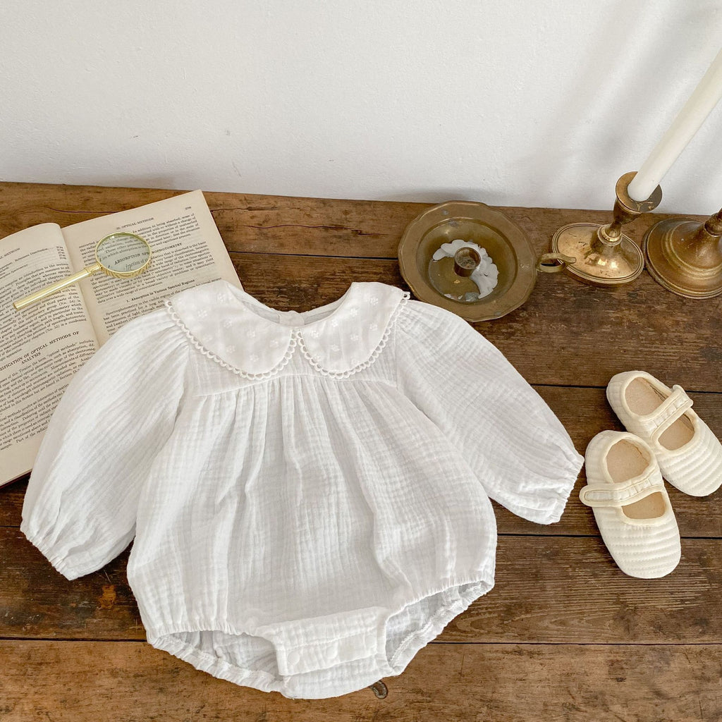 Luna Lace Collar Romper