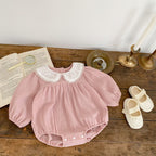 Luna Lace Collar Romper