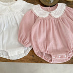 Luna Lace Collar Romper