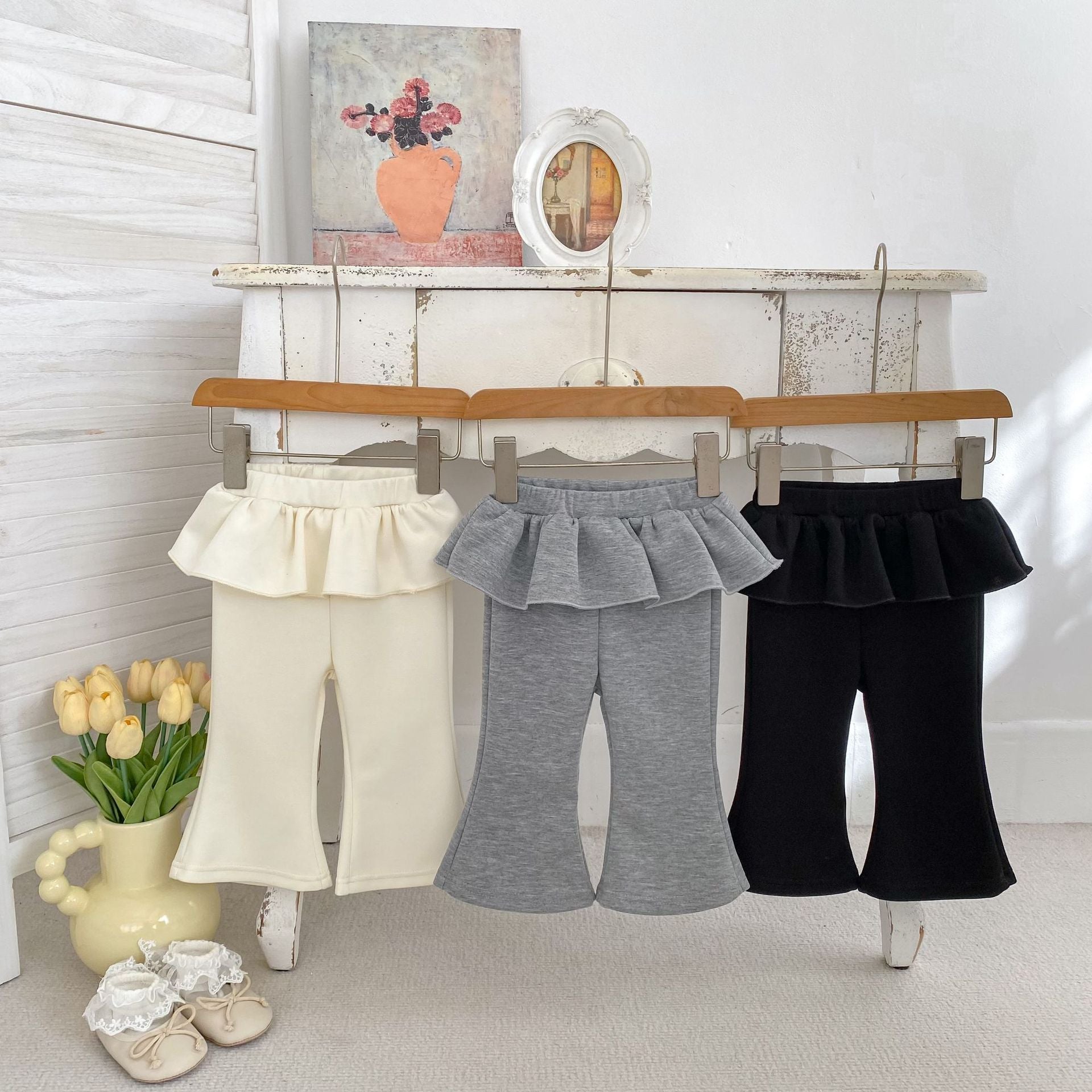 Ruffle Flare Leggings