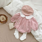 Luna Lace Collar Romper