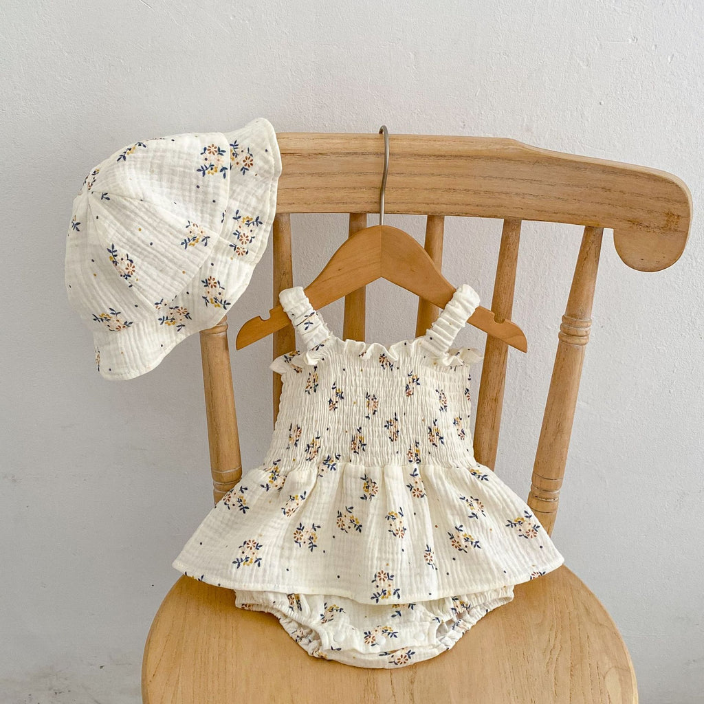Summer Bloom Romper Set