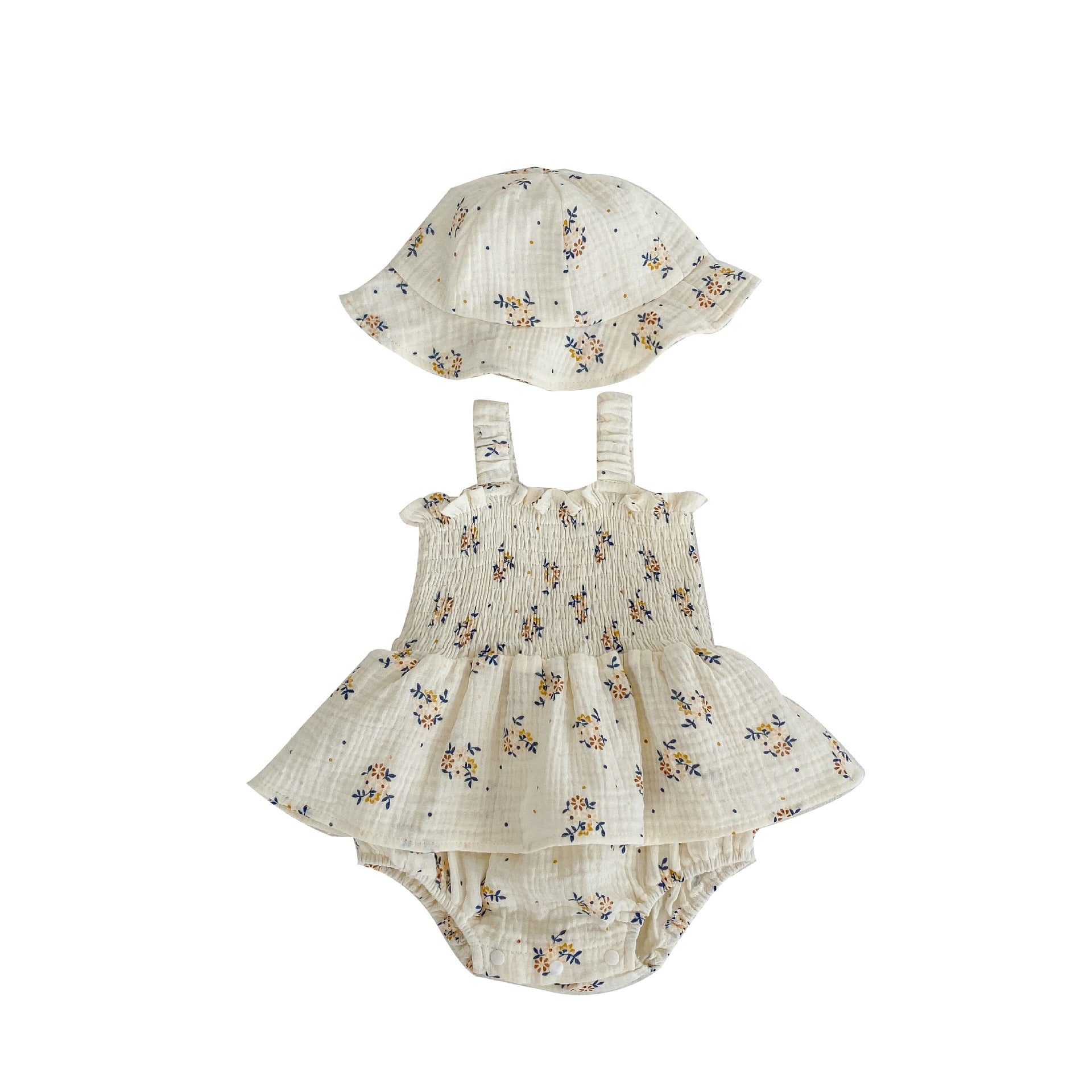 Summer Bloom Romper Set