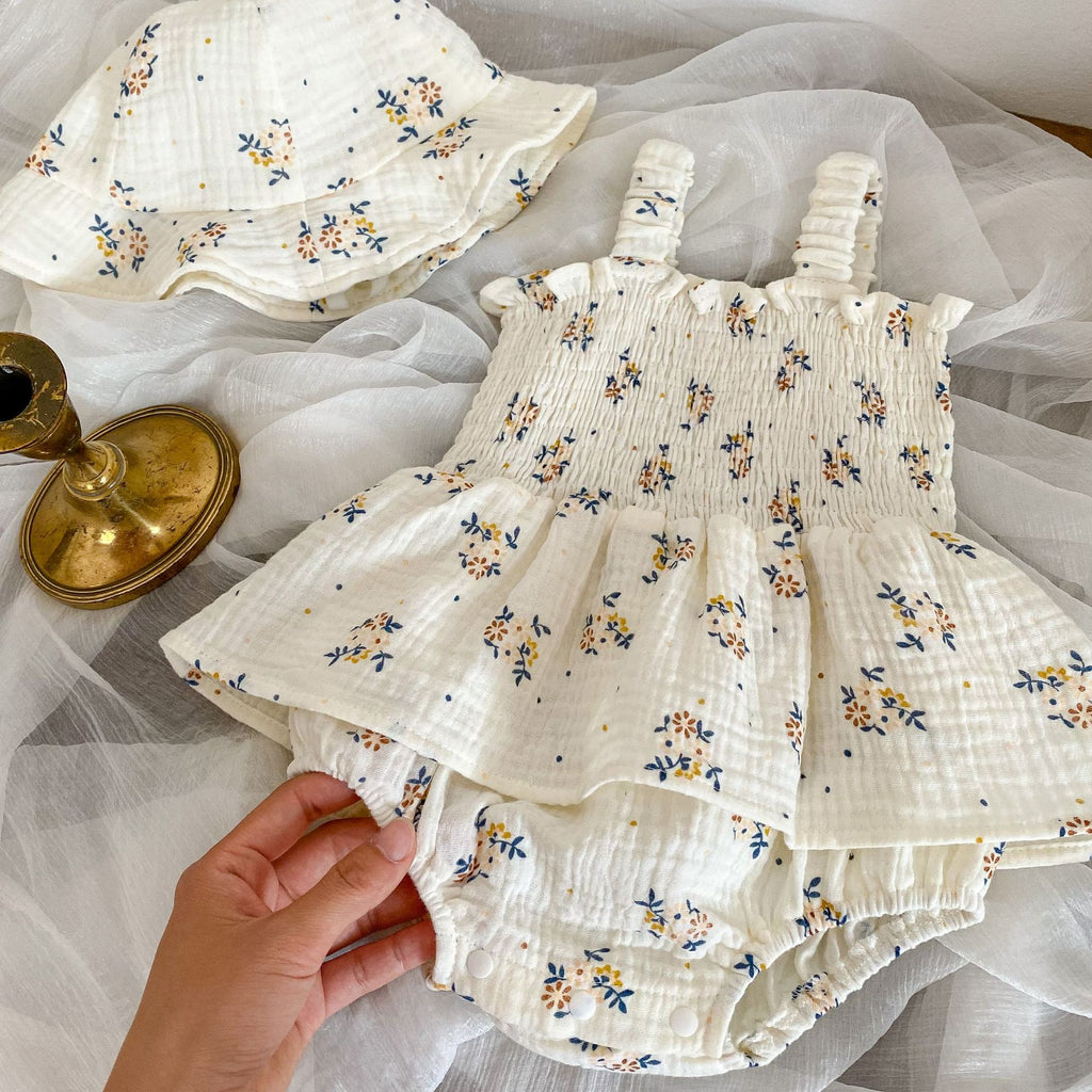 Summer Bloom Romper Set