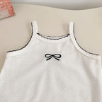 Noelle Bow Romper