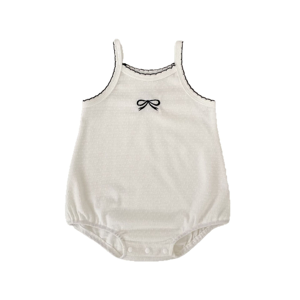 Noelle Bow Romper
