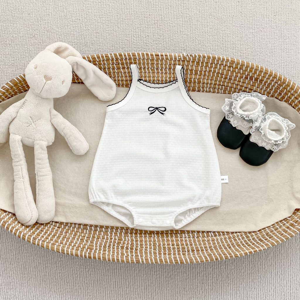 Noelle Bow Romper