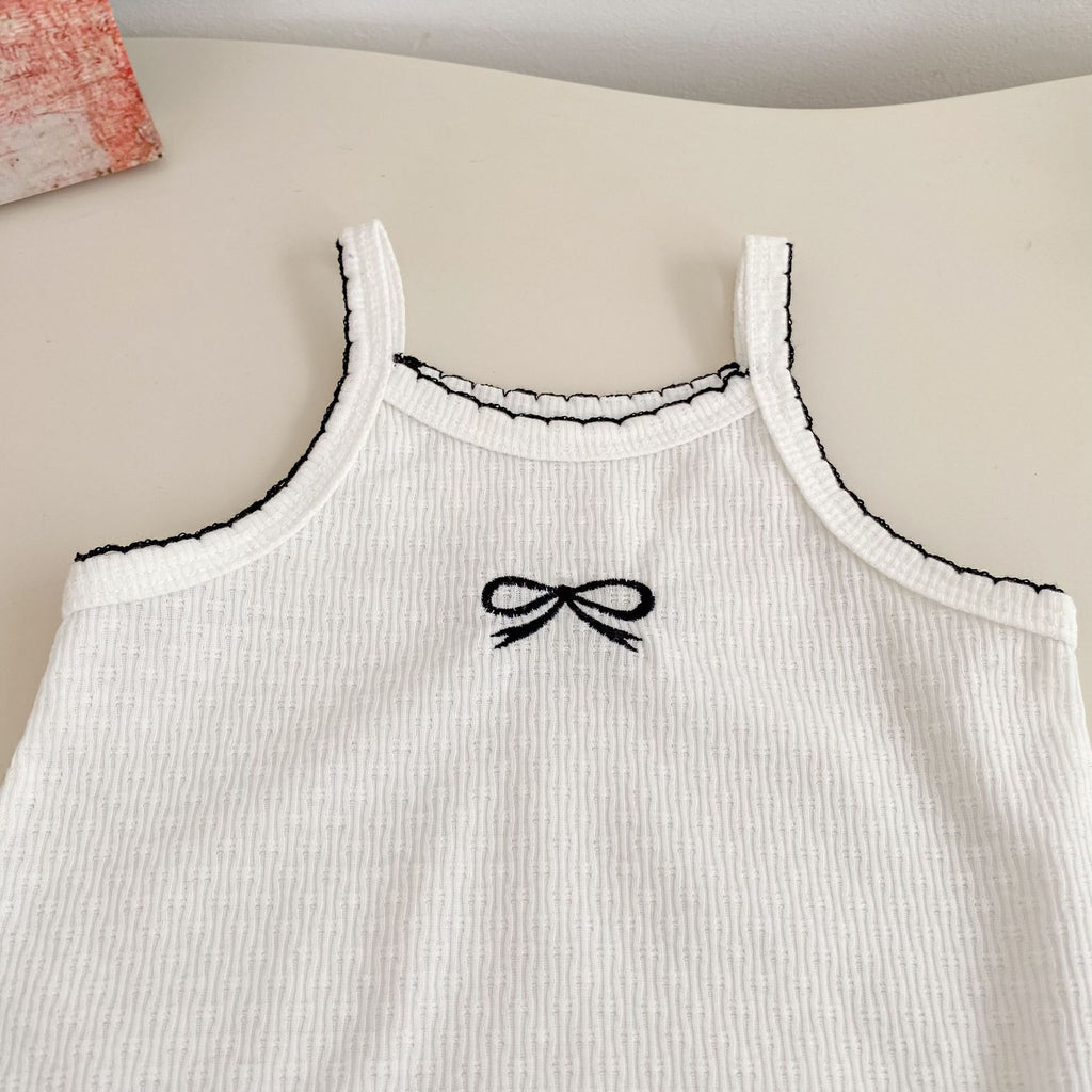 Noelle Bow Romper
