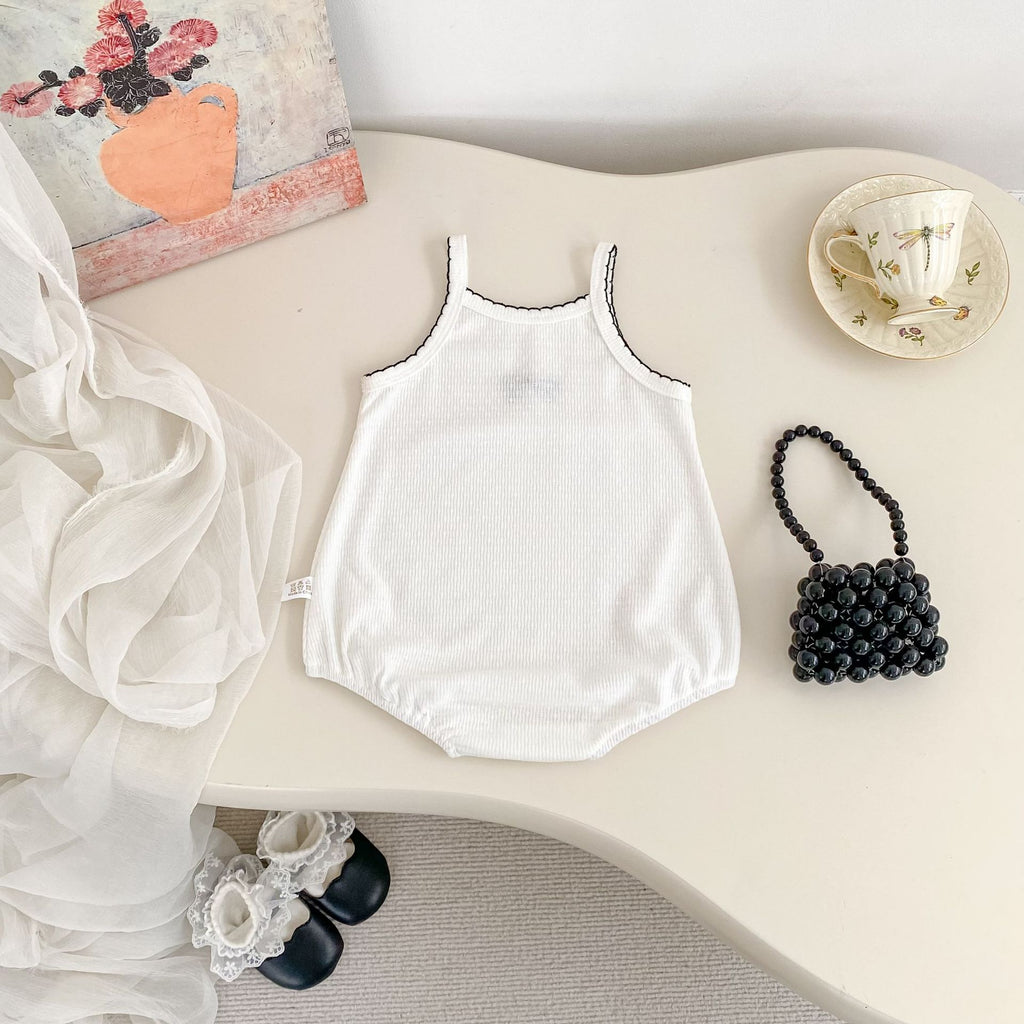 Noelle Bow Romper