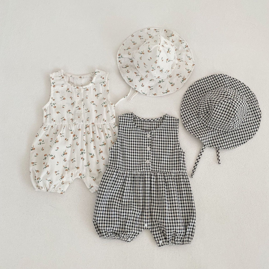 Sophia Floral Romper Set