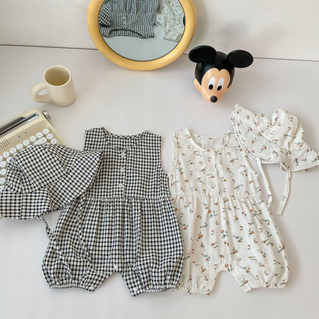 Sophia Floral Romper Set