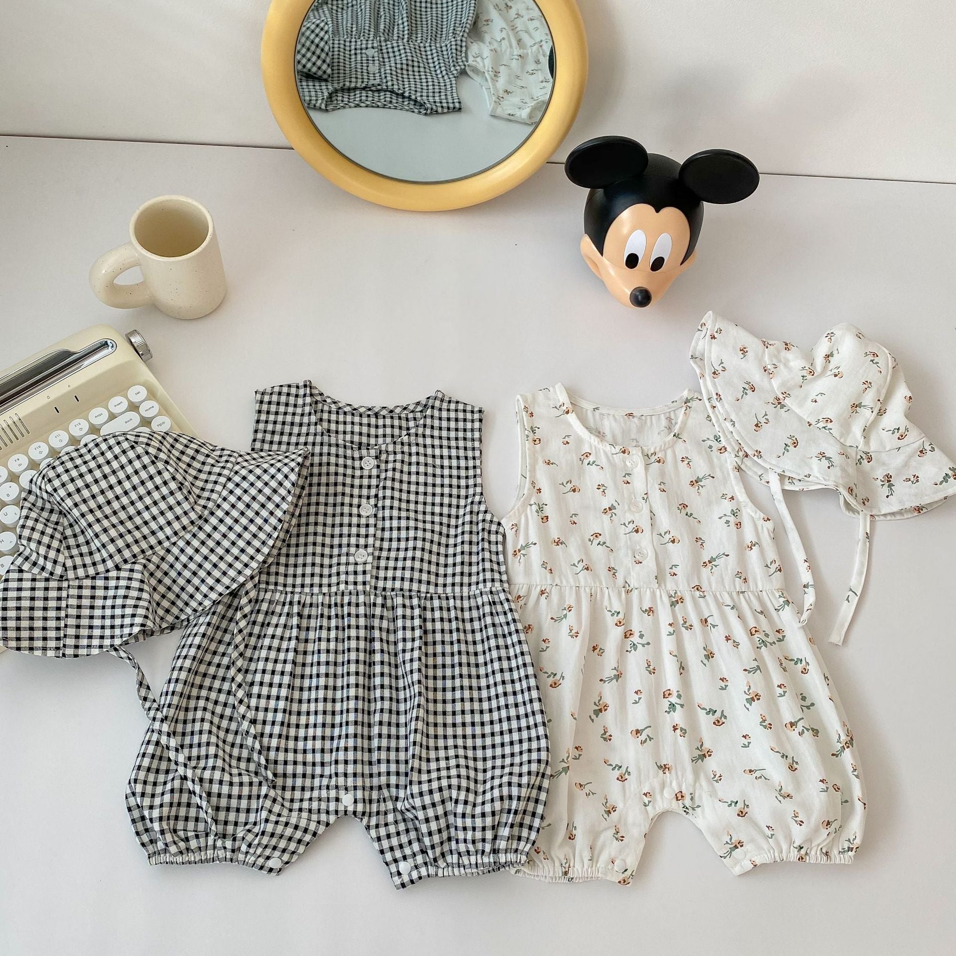 Sophia Floral Romper Set