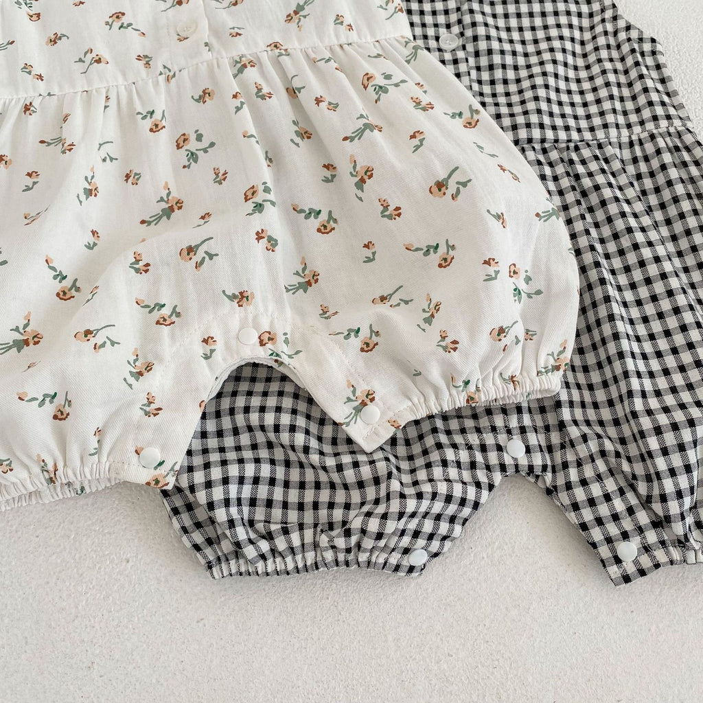 Sophia Floral Romper Set