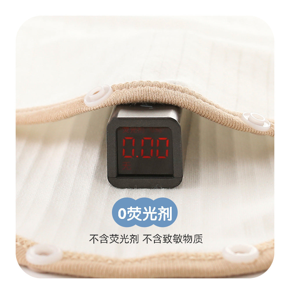 Baby Clothes Spring Bag Fart Clothes Pure Cotton Class A Solid Color Body Clothes Base Boneless Long Sleeve Baby Triangle Climbing Clothes