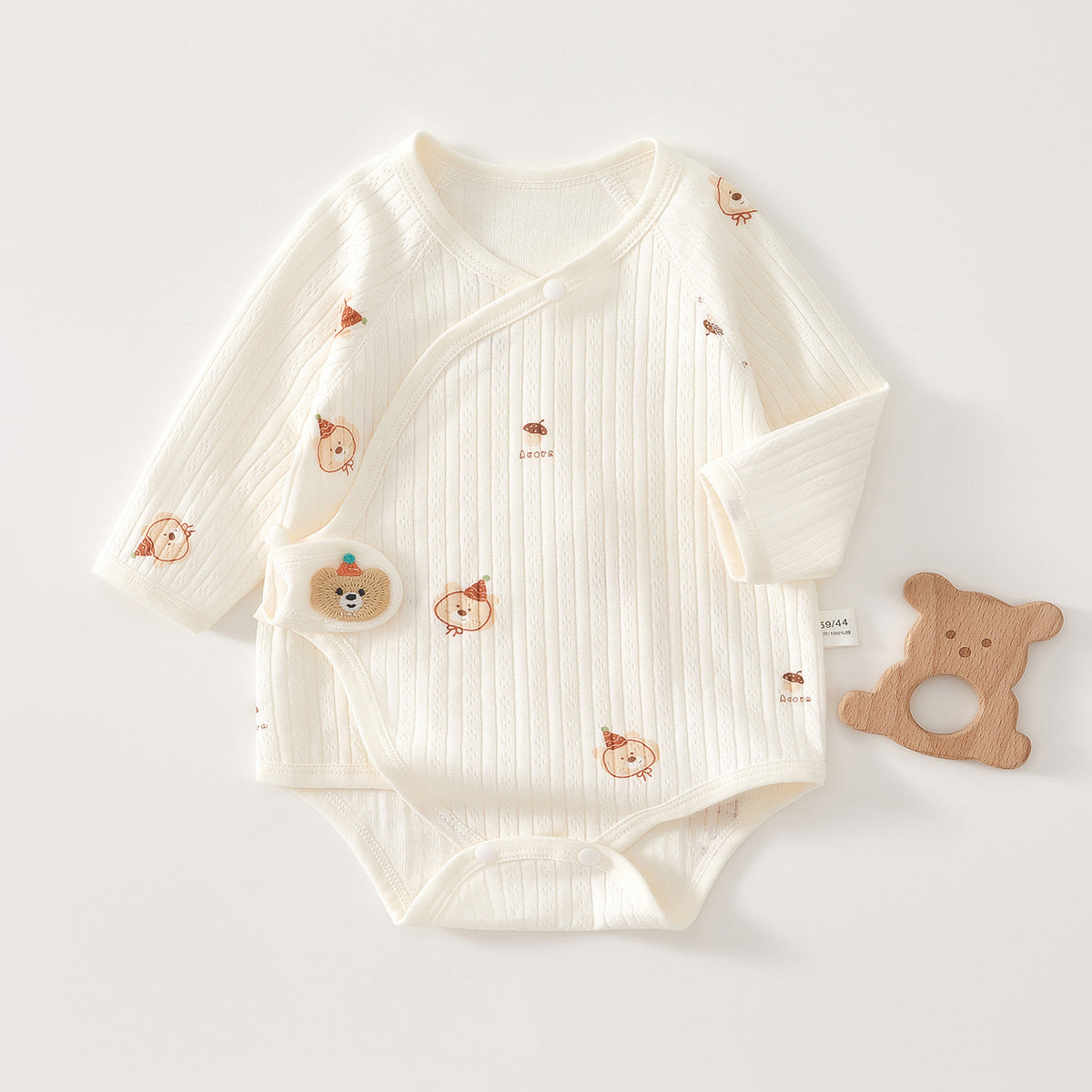 Newborn Baby Clothes, Newborn Romper, Spring/autumn Pure Cotton Seamless Onesie, Triangular Bodysuit, Spring Outfit