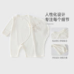 Newborn Clothes Summer Thin Boneless Breathable Baby Clothes Butterfly Clothes Monk Clothes Baby Jumpsuit