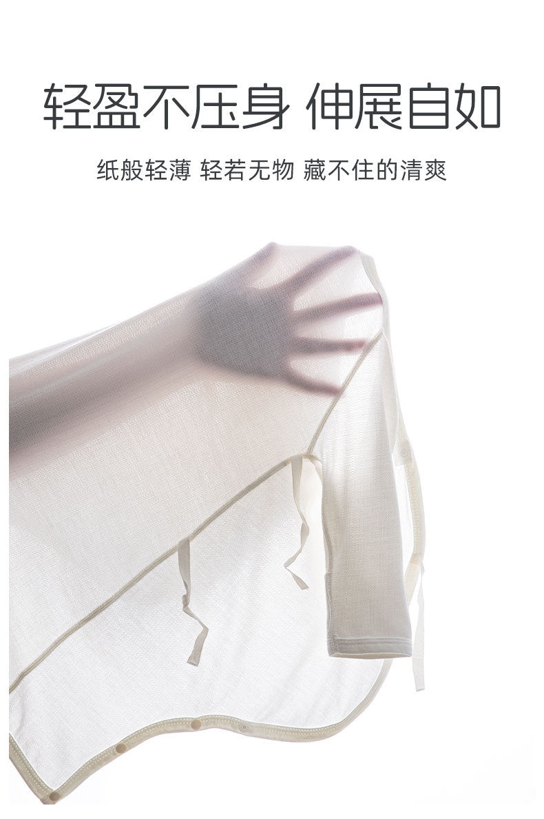 Newborn Clothes Summer Thin Boneless Breathable Baby Clothes Butterfly Clothes Monk Clothes Baby Jumpsuit