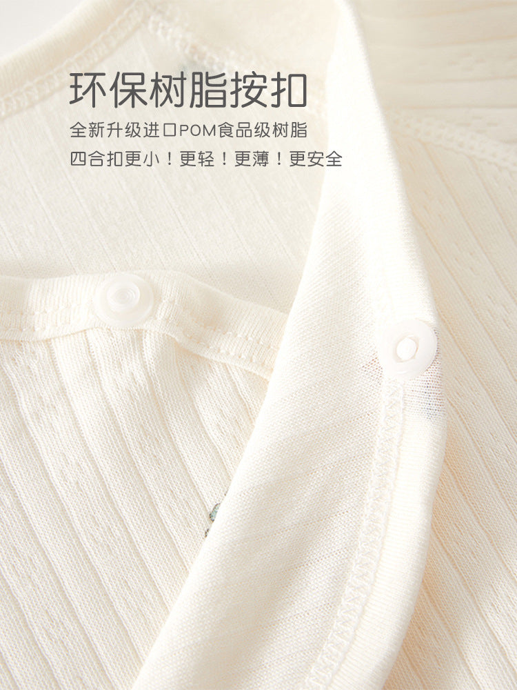 Newborn Baby Clothes, Newborn Romper, Spring/autumn Pure Cotton Seamless Onesie, Triangular Bodysuit, Spring Outfit