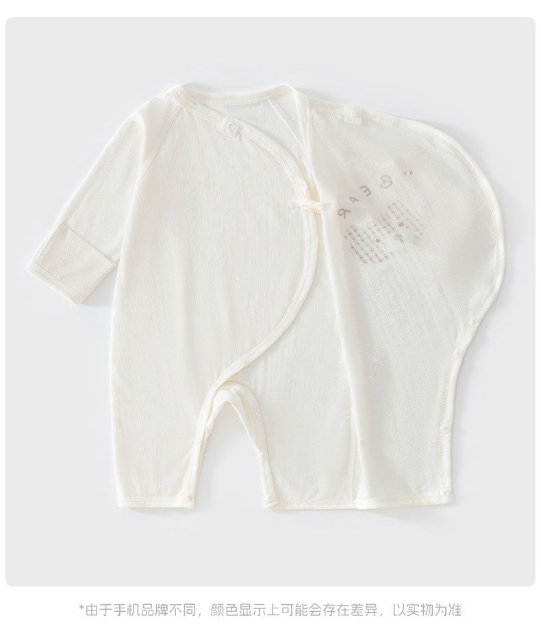 Newborn Clothes Summer Thin Boneless Breathable Baby Clothes Butterfly Clothes Monk Clothes Baby Jumpsuit