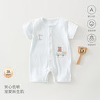 Baby Jumpsuit Summer Cotton Baby Clothes Casual Outdoor Air Conditioning Clothing Cotton Breathable Sweat-wicking Anyang Children's Clothing