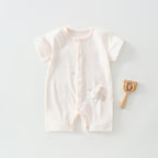 Baby Jumpsuit Summer Cotton Baby Clothes Casual Outdoor Air Conditioning Clothing Cotton Breathable Sweat-wicking Anyang Children's Clothing