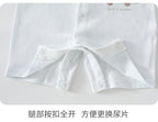 Baby Jumpsuit Summer Cotton Baby Clothes Casual Outdoor Air Conditioning Clothing Cotton Breathable Sweat-wicking Anyang Children's Clothing