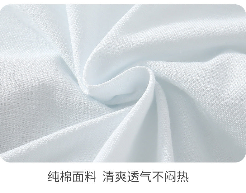 Baby Jumpsuit Summer Cotton Baby Clothes Casual Outdoor Air Conditioning Clothing Cotton Breathable Sweat-wicking Anyang Children's Clothing
