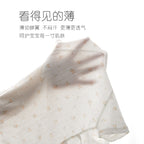 Newborn Baby Romper, Class A, Summer Thin Onesie, Baby’s Triangular Bodysuit, Short-sleeved Monk-style Outfit, Pajamas.