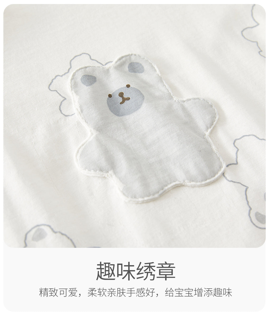 0-12 Months Baby Clothes Summer Summer Thin Baby One-piece Clothes Men's And Women's Short-sleeved Hassan Climbing Summer Clothes