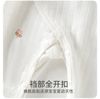 Newborn Baby Clothes Spring And Autumn Newborn Pure Cotton Boneless Butterfly Harper Baby Monk Clothes Autumn Baby Jumpsuit