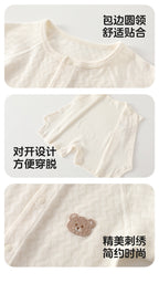 Baby Clothes, Summer Thin-style Pajamas For Newborns And Infants, Outdoor Short-sleeve Air-conditioning Rompers For Boys And Girls, Summer Onesies.