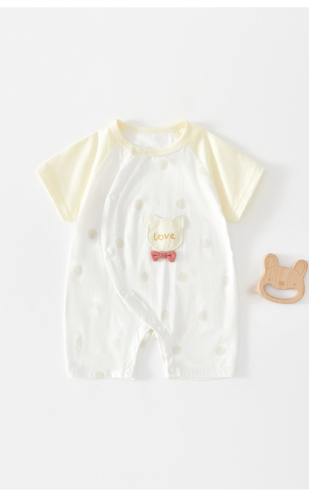 Baby Romper, Summer Thin Cotton Short-sleeve Bodysuit For Infants, Unisex Newborn Clothing, Class A Short-sleeved Crawling Suit.
